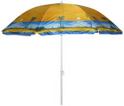 Happy Green Parasol plażowy Palm 180 cm, mix