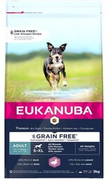 EUKANUBA Karma dla psa Grain Free Kaczka 3