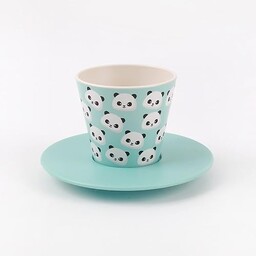 IDRINK - Zestaw kubków, spodek i łyżeczek RPET