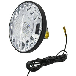 Lampka przednia LP-002 na żarówkę, zasilana na dynamo