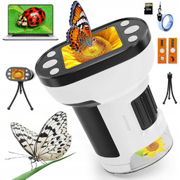 Cyfrowy Mikroskop Dla Dzieci 200X-1000X Ekran Led 2,0