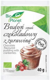 BUDYŃ O SMAKU CZEKOLADOWYM Z ŻURAWINĄ BIO 40