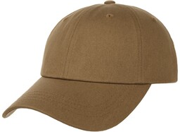 Czapka Low Profile Cotton Strapback, ciemnobeżowy, One Size