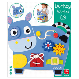Przenośna tablica manipulacyjna dla dzieci Osiołek Goula 1110100489