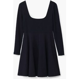 Krótka sukienka rozkloszowana