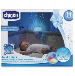 Lampka projektor Chicco odcienie niebieskiego