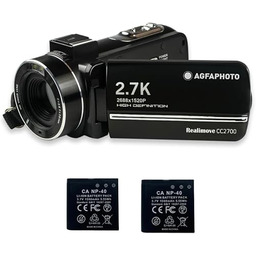 AgfaPhoto Realimove CC2700 kamera wideo 2,7 K, zdjęcia