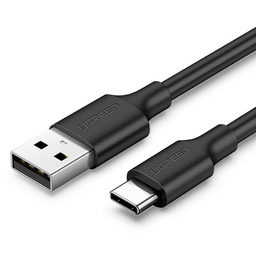 Kabel przejściówka USB USB-C 3.0 3A 0.25m czarny