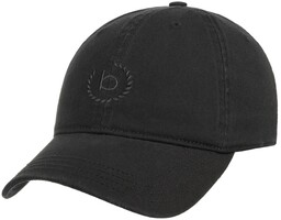 Czapka Bejsbolówka Uni Classic Cotton by bugatti, czarny,
