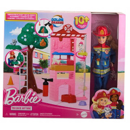 Barbie Kariera. Lalka Strażak Mattel