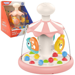 Woopie Baby Kolorowe Zwierzątka Różowy Bączek Z Kulkami