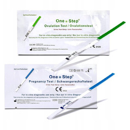 Testy owulacyjne OneStep 50szt + ciążowe 10szt PREMIUM