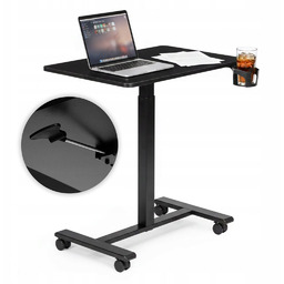 Mobilne biurko regulowane 70x48 cm stolik pod laptopa