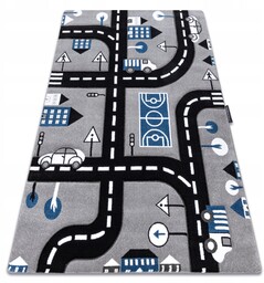 Dywan Dziecięcy Petit 160x200 City Uliczki @92674