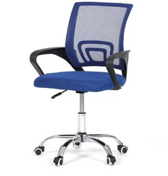 Fotel biurowy Autronic KA-L103 NIEBIESKI, niebieski