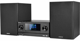 KENWOOD Wieża M-9000S-B Czarna, Odtw.CD/-R/-RW/MP3, Wi-Fi, BT, Radio