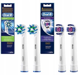 Oryginalna Końcówka Oral-B Cross Action EB50AB x2 +