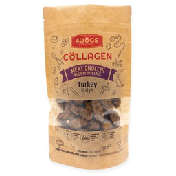 4DOGS Przysmak dla psa Kluski Mięsne z Indykiem