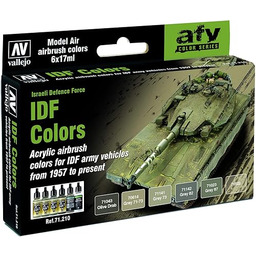 Vallejo Model Air Set - IDF Army Colors