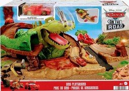 Auta w trasie Cars Tor Dinoprzygoda Zestaw Zygzak