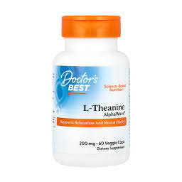 DOCTOR''S BEST L-Theanine AlphaWave (60 kaps.)