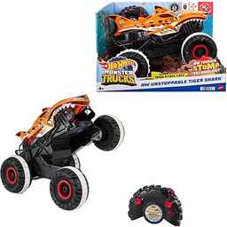 Hot Wheels Monster Trucks Niepowstrzymany Tiger Shark Pojazd