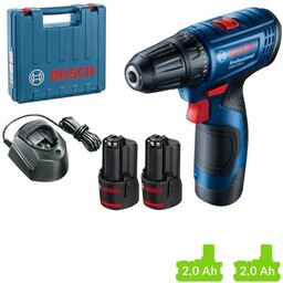 Bosch_elektronarzedzia Wiertarko-wkrętarka BOSCH Professional GSR 120-LI 06019G8000 zestaw