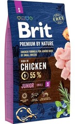 Brit Premium By Nature Junior S Z Kurczakiem
