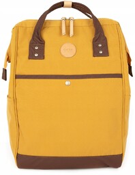 Plecak Himawari Okta No. 5 Plain M musztardowy