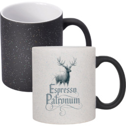 Espresso Patronum - magiczny kubek z brokatem