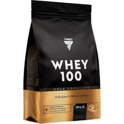 Trec Whey 100 Gold Core 900g Masło Orzechowe