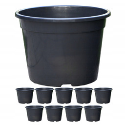 Doniczki produkcyjne duże 35L 45cm Ok x 10szt.