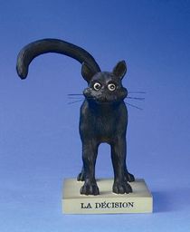 FIGURKA PARASTONE Czarny Kot Domowy "LA DÉCISION" (DECYZJA)