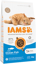 IAMS Advanced Nutrition Adult Cat, z rybami morskimi