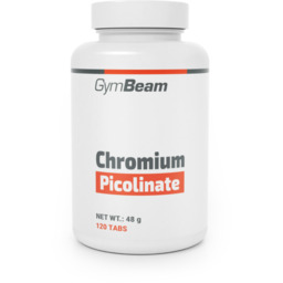 GymBeam Pikolinian chromu 120 tab bez smaku