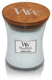 WoodWick Mangolia Birch, Vonná Świeczka 85g