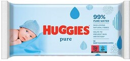 HUGGIES Pure Chusteczki nawilżane - 56szt.