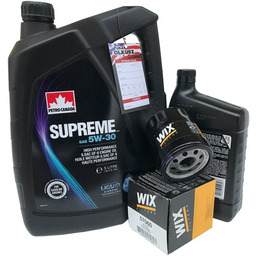 Filtr oraz mineralny olej 5W30 Pontiac Torrent 3,6
