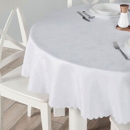 Markizeta Obrus wodoodporny 130 cm okrągły 001 biały