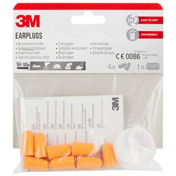 3M Earplugs Stopery do uszu, 8 sztuk