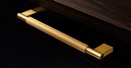Uchwyt meblowy podłużny Arpa 320 Aluminiowy Złoty Szczotkowany