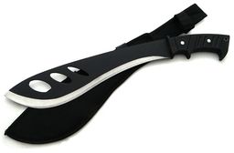 Profesjonalna Maczeta KUKRI (dł. 43cm.), Czarna + Pokrowiec