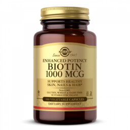 SOLGAR Biotin 1000 mcg (100 kaps.)