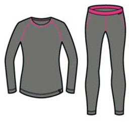 LOEFFLER TRANSTEX Warm Long Steel Grey 2024