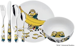 WMF - Zestaw dla dzieci 6 el., Minionki