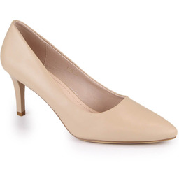 Czółenka szpilki damskie coffee Sergio Leone 1336