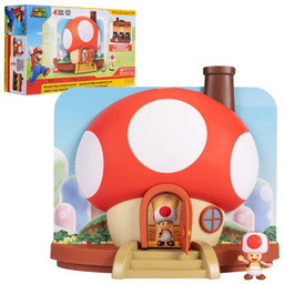 Super Mario Bros Domek Toada Zestaw Do Zabawy
