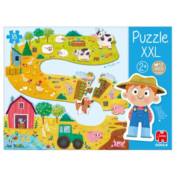 Puzzle dla dzieci XXL Farma Goula 53176