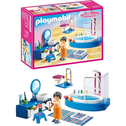 PLAYMOBIL Dollhouse 70211 Łazienka z wanną, od 4