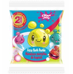Chlapu Chlap, dwukolorowa pastylka do kąpieli, guma balonowa